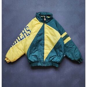 Green Bay Packers Puff Coat Jacket Men’s Medium